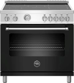 Bertazzoni Master Series 36" Nero Matt Free Standing Induction Range