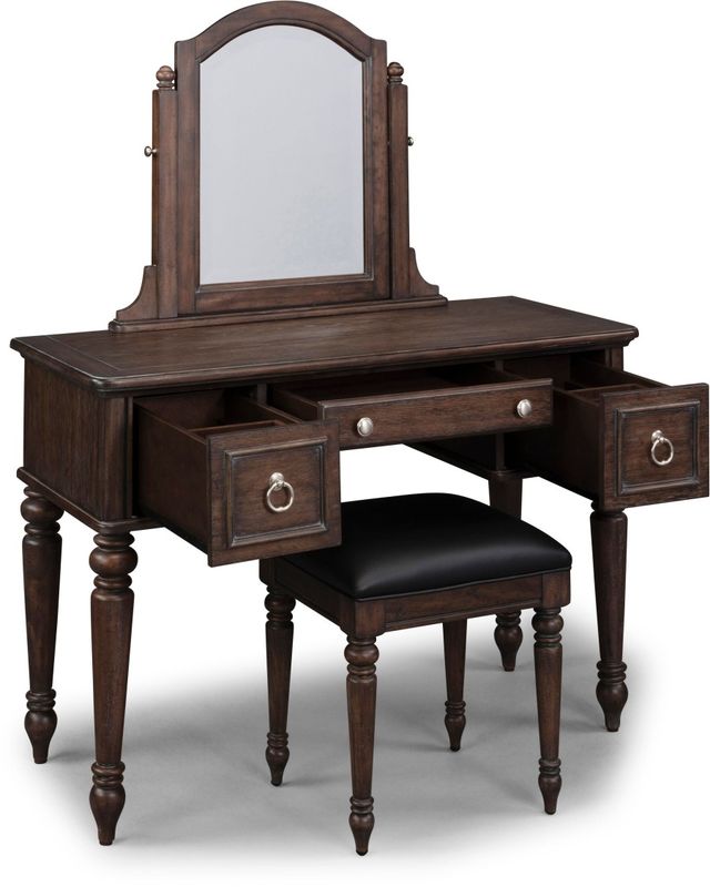 homestyles® Southport Distressed Oak Vanity and Bench-3