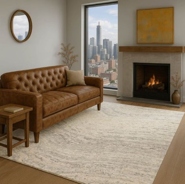 Dalyn™ Rug Company Lumara LM3 Linen 5'x8' Area Rug-1