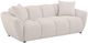 Coaster® Destino 3-Piece Destino Greige Chenille Splayed Arm Sofa Set-1