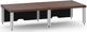 Salamander Designs® Synergy Dark Walnut Triple Riser Modular Open Stand-0