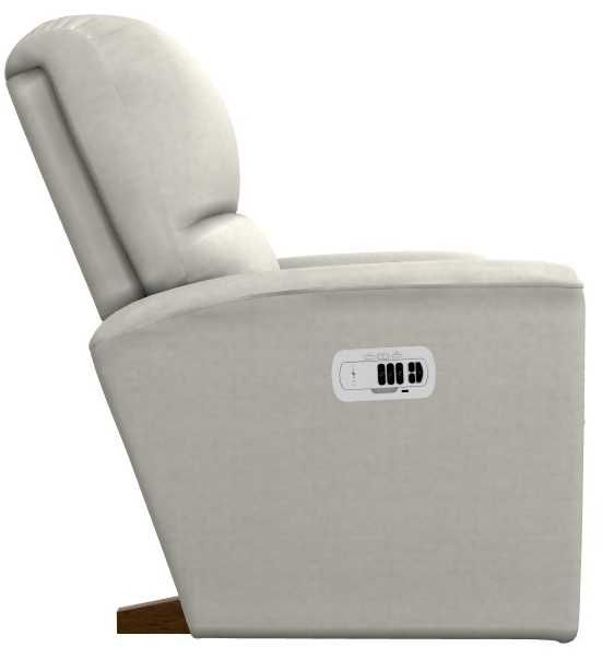 La-Z-Boy® Cade Natural Power Rocking Recliner with Headrest-3
