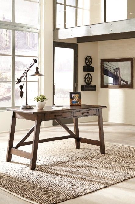 Signature Design by Ashley® Baldridge Rustic Brown Office Desk-8