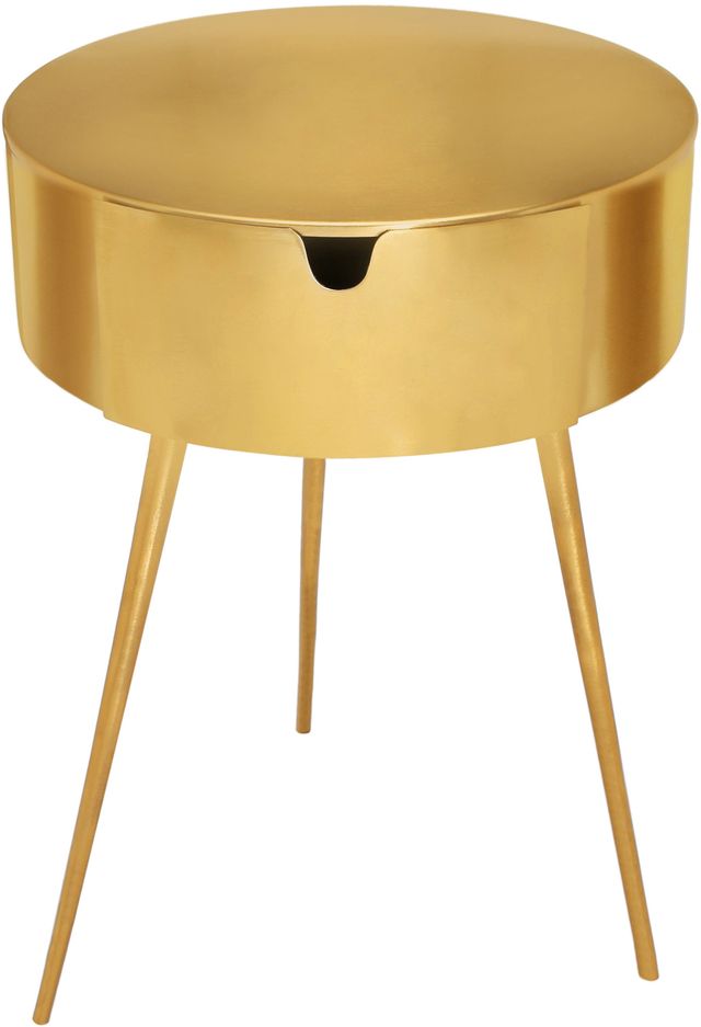Meridian Furniture Bali Gold Nightstand-2