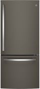 GE® 30" 21.0 Cu. Ft. Slate Bottom Freezer Refrigerator-0