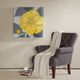 Olliix by Madison Park Yellow Bloom Yellow Hand Embellished Canvas-3