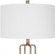 Uttermost® Link Brushed Gold Floor Lamp-3
