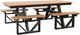 Nature's Best Furniture Customizable 7' Polyethylene Outdoor Picnic Table-0