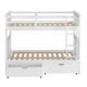 Donco Kids Mission Twin/Twin Bunkbed with Drawers-0