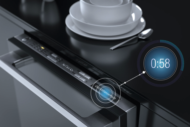 close view of Miele QuickIntenseWash setting