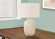 Monarch Specialties Inc. 26"H Cream Ceramic Table Lamp-4