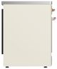 Ilve® Majestic III 30" Antique White Pro Style Induction Range with Solid Door and Copper Trim-3