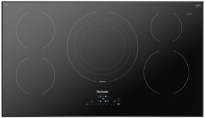 Thermador Masterpiece 36" Black Glass Induction Cooktop