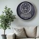 YHD Black/Silver Story Gear Clock-1