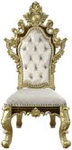 ACME Furniture Desiderius Antique Gold/Brown Side Chair-3