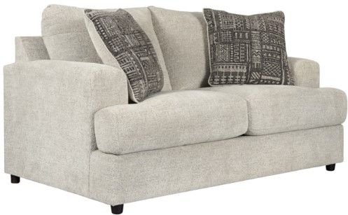 Signature Design by Ashley® Soletren 2-Piece Stone Living Room Set-1
