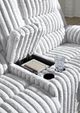 Signature Design by Ashley® Technique Alloy Double Power Reclining Loveseat and Console-4