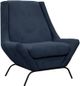 International Furniture Direct Tyne Midnight Blue Armchair-0