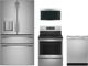 GE Profile™ 4 Piece Stainless Steel Kitchen Package-0