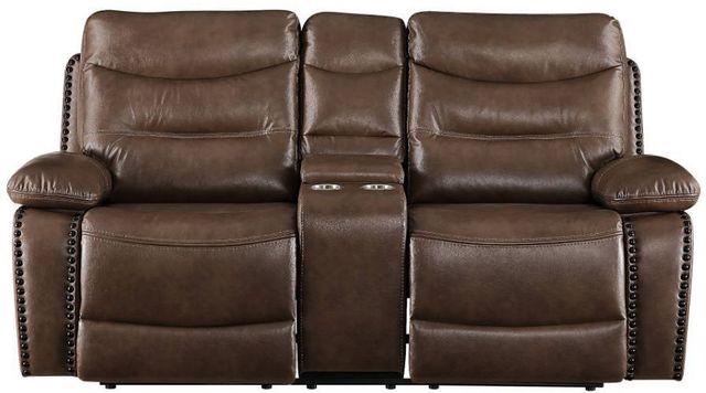 ACME Furniture Aashi Brown Manual Reclining Loveseat-3