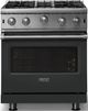Viking® 5 Series 30" Antique Bronze Pro Style Natural Gas Range-3