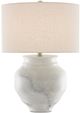 Currey & Company Kalossi Off-White/Painted White Table Lamp-0