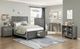Homelegance® Garretson Gray Full Platform Bed-1