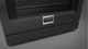 Fulgor® Milano 35.75" Glossy Black Replacement Door Kit-1