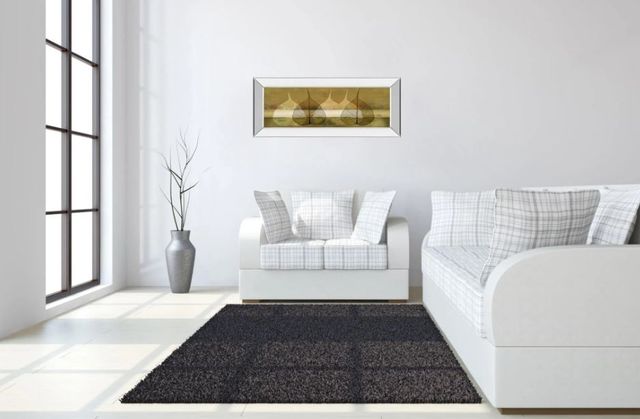 Classy Art Less Is More III by Patricia Pinto Mirror Framed Wall Art-2