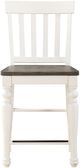 Steve Silver Co.® Joanna Ivory & Mocha Counter Height Chair - 2pc-3