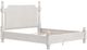 Signature Design by Ashley® Chadworth Antique White California King Poster Bed-0