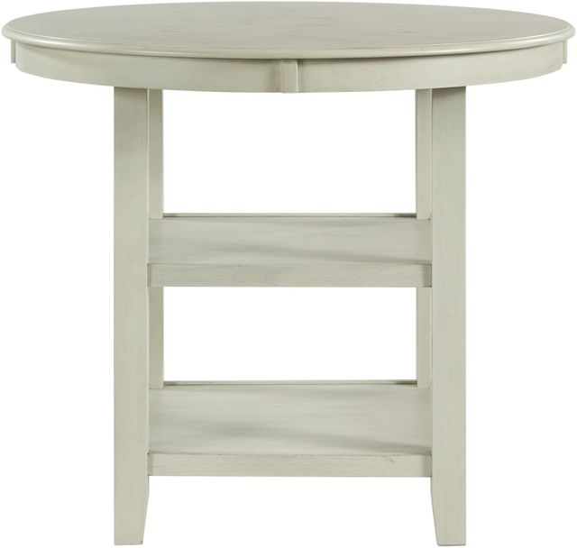 Elements International Amherst White Counter Dining Table-1