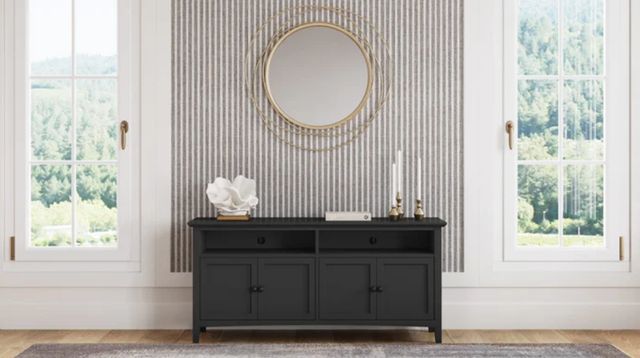 Modus Furniture Grace Raven 64" Entertainment Console-1