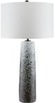 Currey & Company Appaloosa Dark Green/Light Beige/Matte Black Table Lamp-1