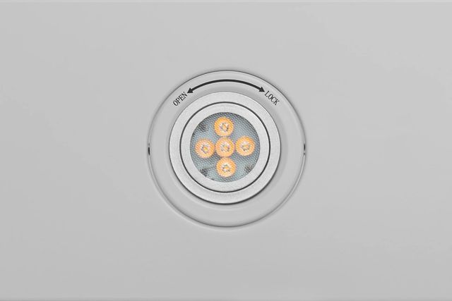 Hauslane Chef Series 30" Matte White Under Cabinet Range Hood -2
