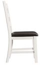 Elements International Martin Brown Dining Side Chair-2