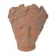 A & B Home Brown Head Bust Planter-1