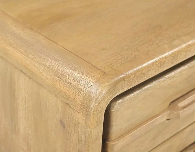 Moe's Home Collection Lennon Vintage Brown Nightstand -3