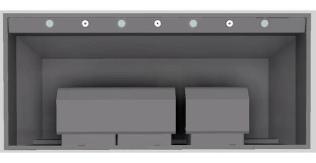 Vent-A-Hood® Designer Series 54" Gunsmoke Wall Mounted Range Hood-3