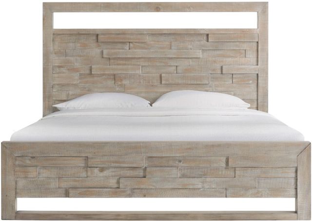 Riverside Furniture Intrigue Hazelwood King Led Panel Bed-1