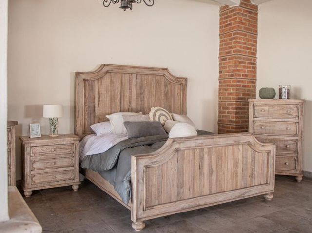 International Furniture Direct Aruba Sand Drift Chest-1