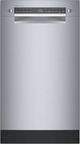 Bosch® 300 Series 18" Stainless Steel Front Control Built In Dishwasher-0