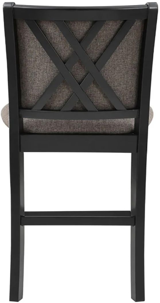 New Classic® Home Furnishings Potomac Black/Gray Counter Stool-4