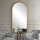 Uttermost® Marvell Antique Gold Arch Mirror-1