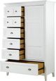 Magnussen Home® Heron Cove Chalk White Door Chest-4