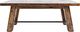 Jofran Inc. Cannon Valley Brown Trestle Cocktail Table-2