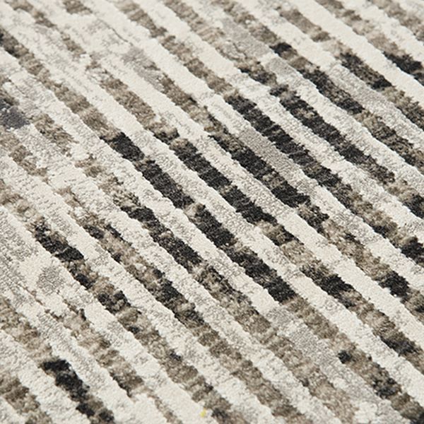 Rizzy Home Calabria Gray/Black/Neutral 5'x8' Rectangular Rug-2