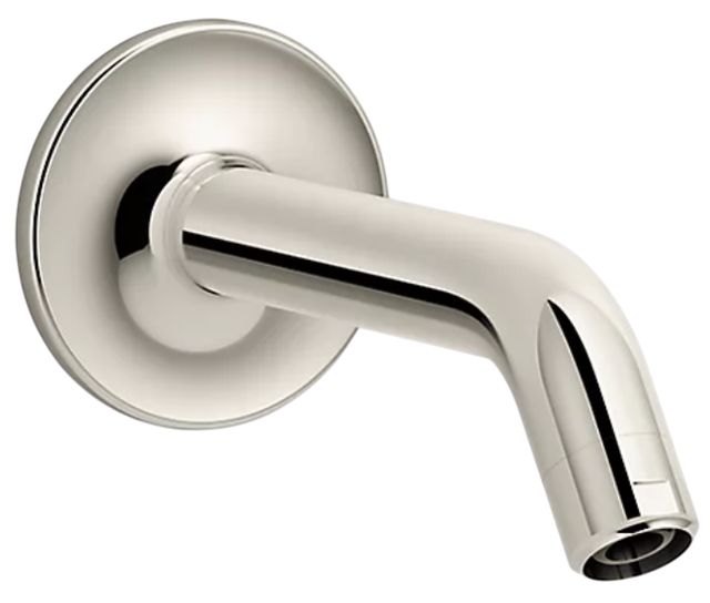 KOHLER® Purist® Vibrant Polished Nickel Shower Arm and Flange-0