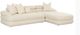 TOV Furniture Lulu 2-Piece Cream Right-Arm Facing Sectional-0