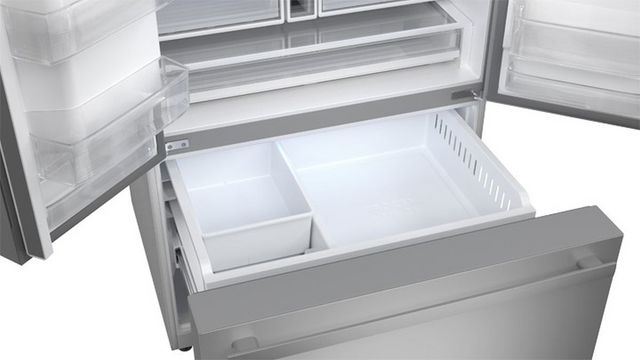 Sharp® 36 in. 28.9 Cu. Ft. Stainless Steel French Door Refrigerator-16